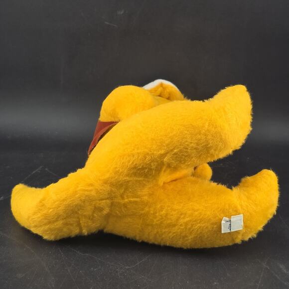 1979 Animal Fair Aarty Ardvark 15" Plush Yellow Red Vest W/Tags Vintage #2 - Picture 5 of 16